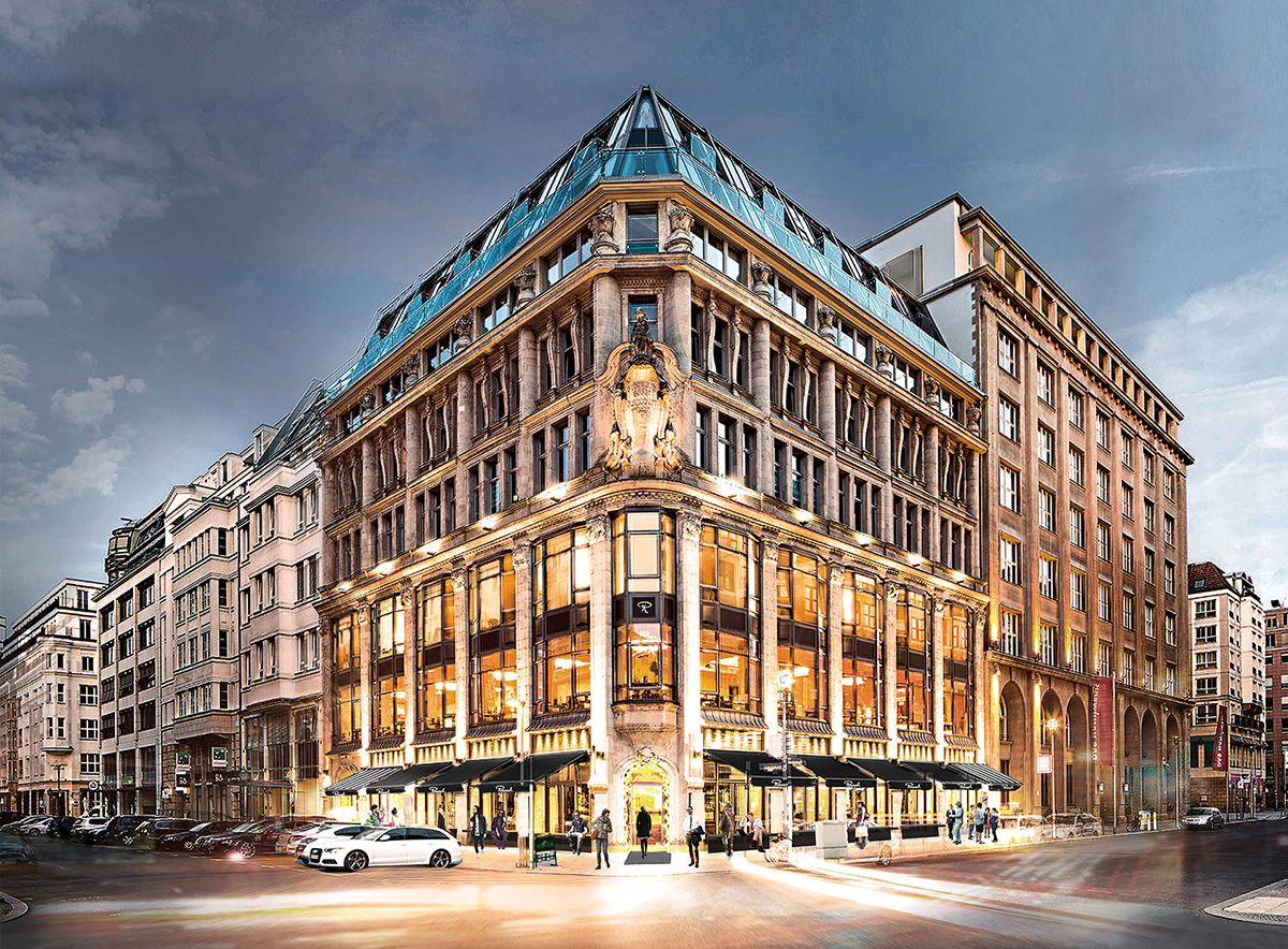 Visualisierung Außenansicht Schokoladenhaus Rausch Berlin © GBP Architekten