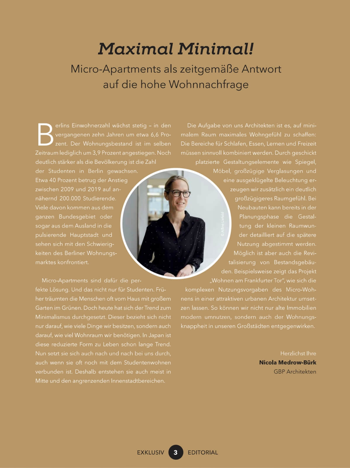 Exklusiv Immobilien in Berlin Editorial