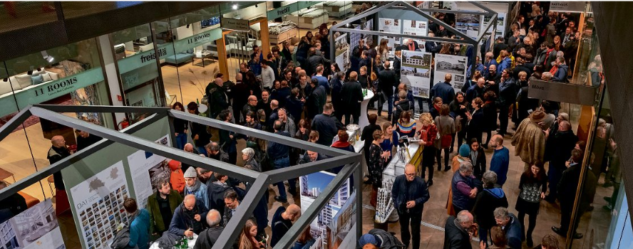 Flyer „da! Architektur in und aus Berlin“ 2019